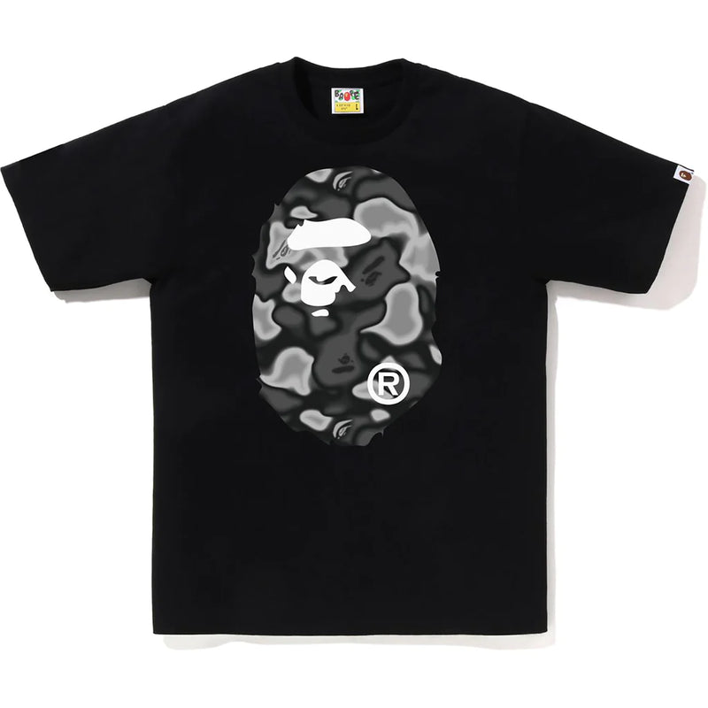 Camiseta Bape x Liquid Camo Big Ape Head