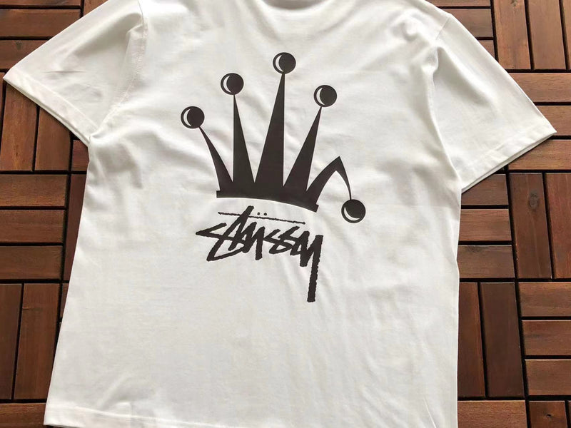 Stussy Regal Crown Pigment Dyed Branca