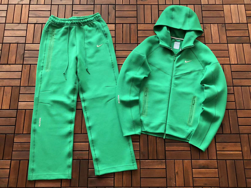 Conjunto Nike x Nocta Tech Fleece Stadium Green/Sail