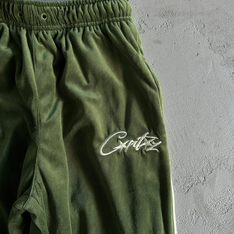 Calça Corteiz Allstarz VVS green