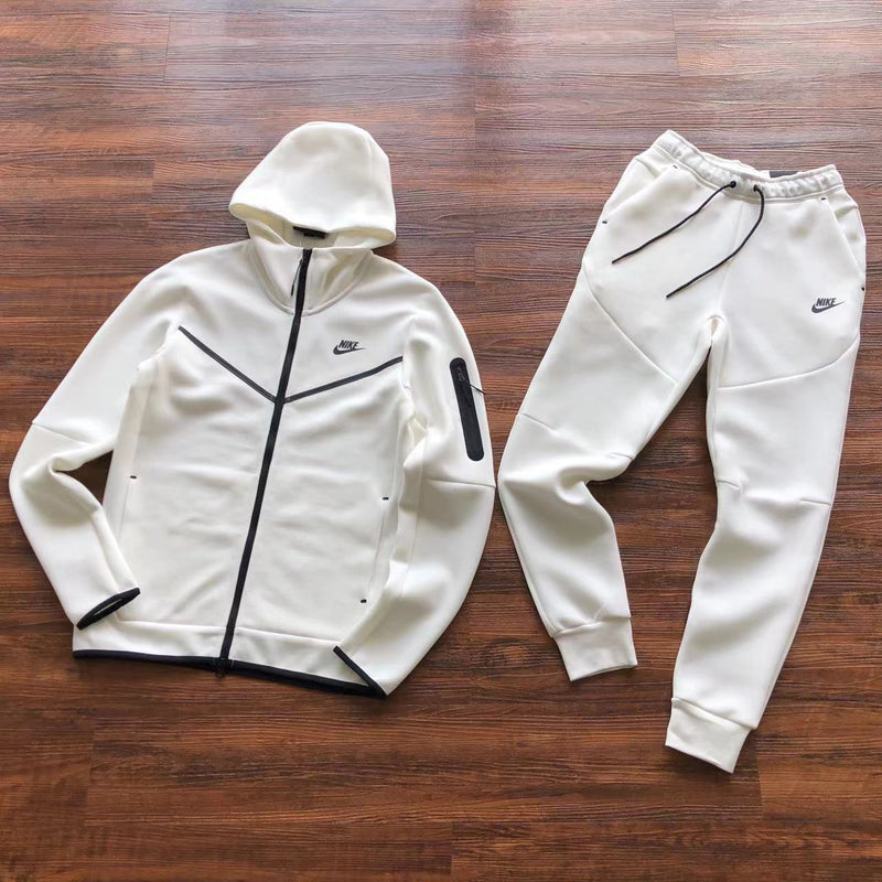 Conjunto Nike Tech Fleece White