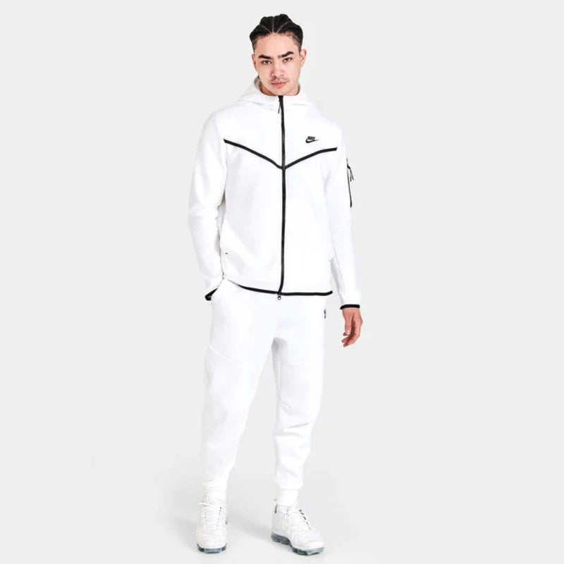 Conjunto Nike Tech Fleece White