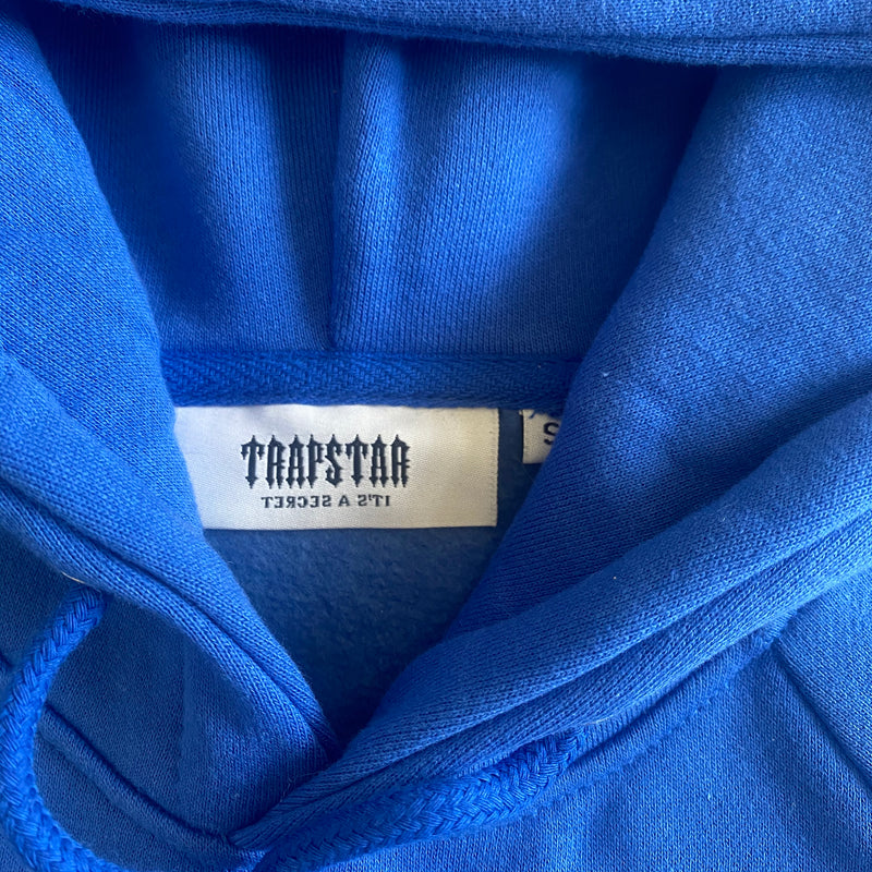 Conjunto Trapstar Shooters Hooded Azul/Laranja