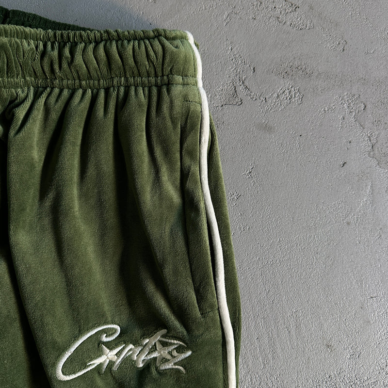 Calça Corteiz Allstarz VVS green