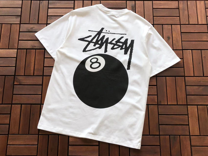 Camiseta Nike x Stussy 8 ball Branca