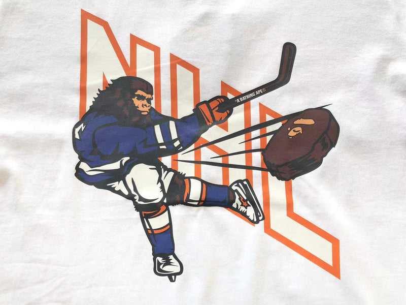 Camiseta Bape x Mitchell & Ness NHL Hockey