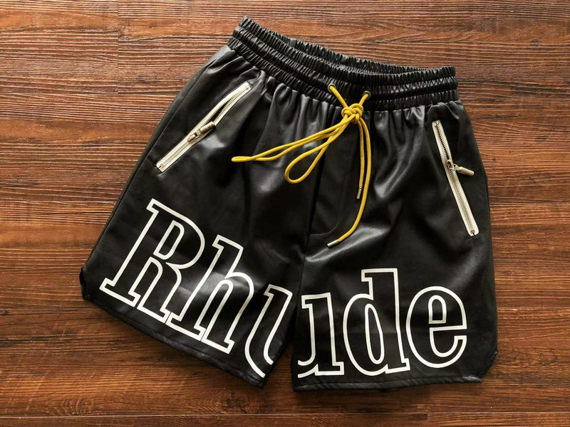 Short Rhude Logo Preto