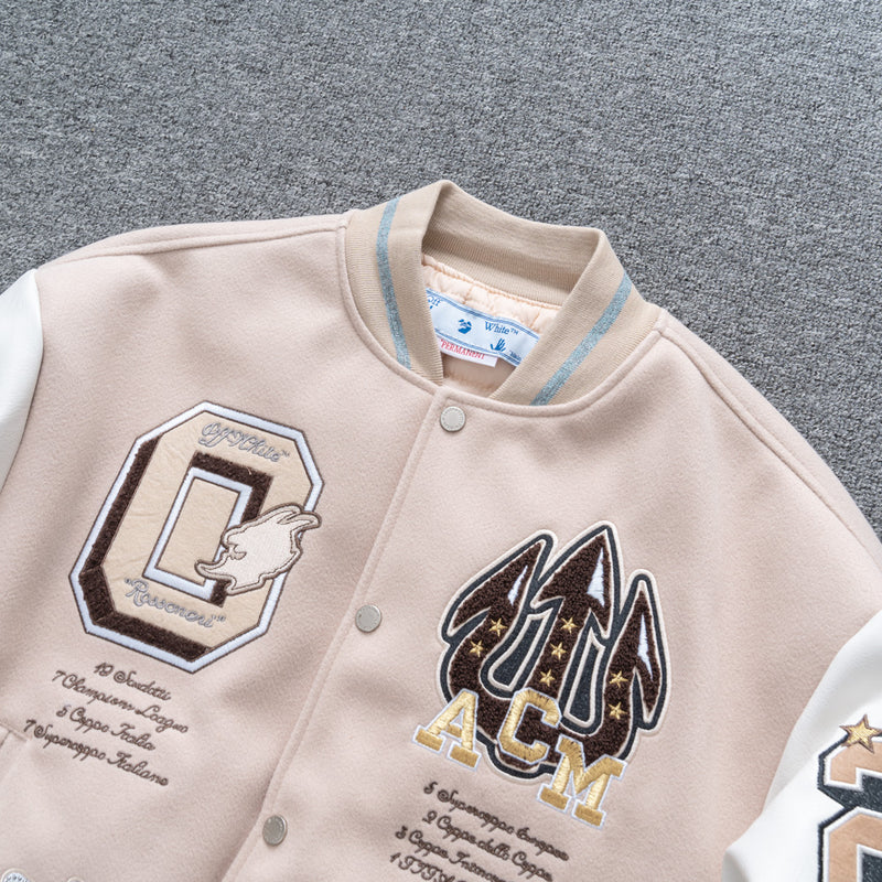 Jaqueta Off-White Varsity Milan Abloh