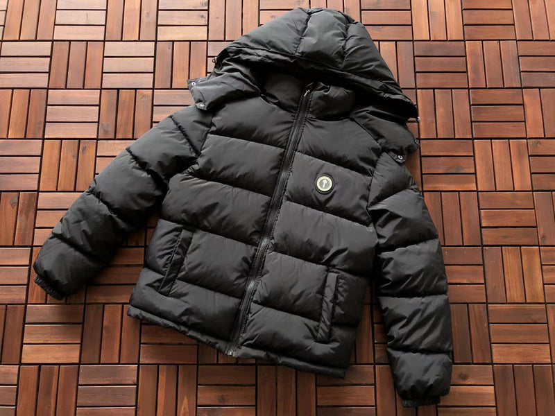 Jaqueta Puffer Trapstar Irongate Hooded Black