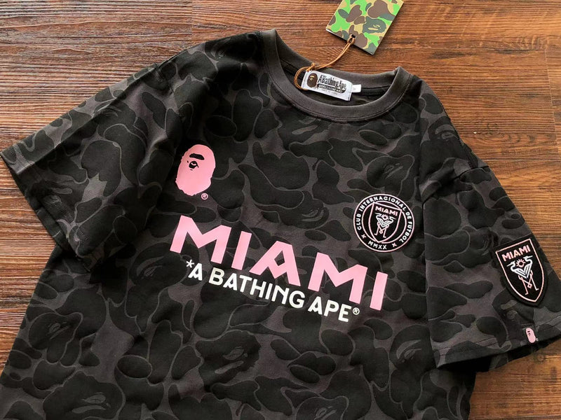 Camiseta Bape Inter Miami Preta