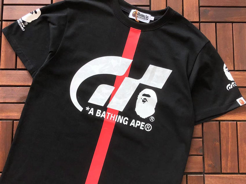 Camiseta Bape x Gram Turismo Preta