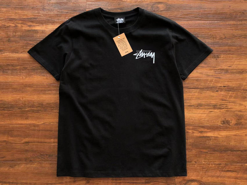 Camiseta Stussy Young Morderens Pigment Dyed Preto