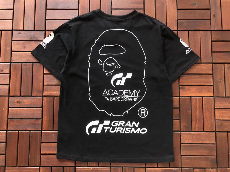 Camiseta Bape x Gram Turismo Preta