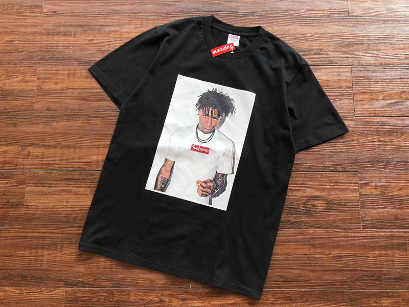 Camiseta Supreme NBA Youngboy White Preto