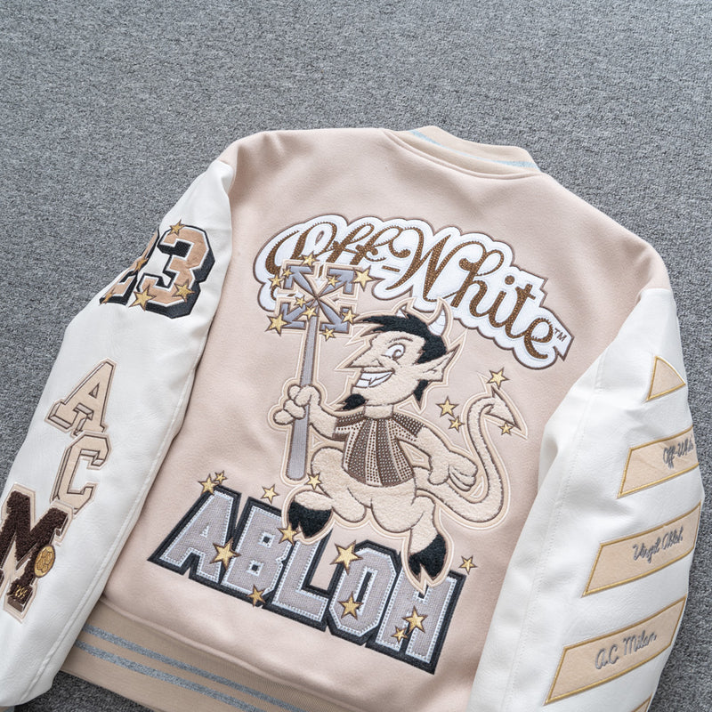 Jaqueta Off-White Varsity Milan Abloh