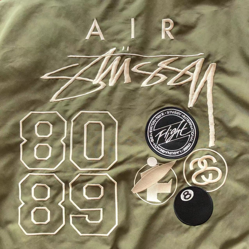 Jaqueta Nike x Stüssy Reversible Verde