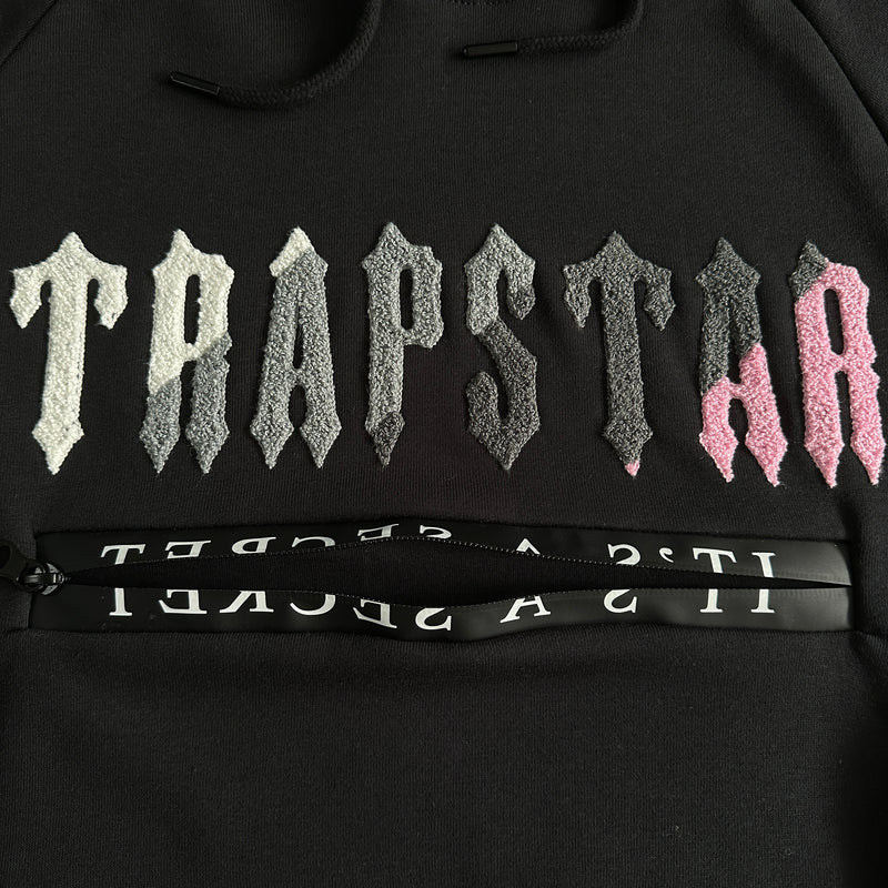 Conjunto Trapstar Decdoded Dooded Preto/Rosa