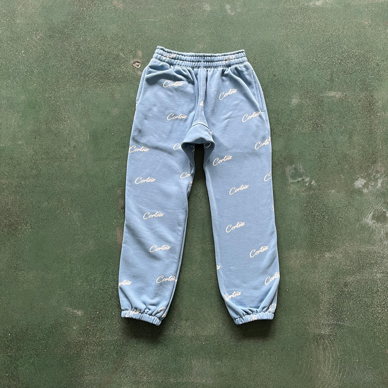 Calça Corteiz Jogger Azul