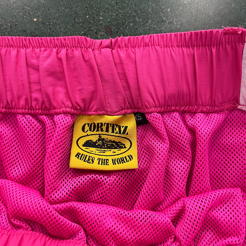 Short Corteiz Alcatraz Sun & Rain Shorts-Pink