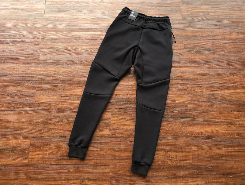 Conjunto Bike Tech Fleece Preto e Cinza