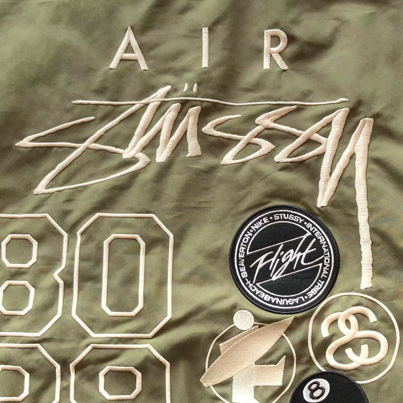 Jaqueta Nike x Stüssy Reversible Verde