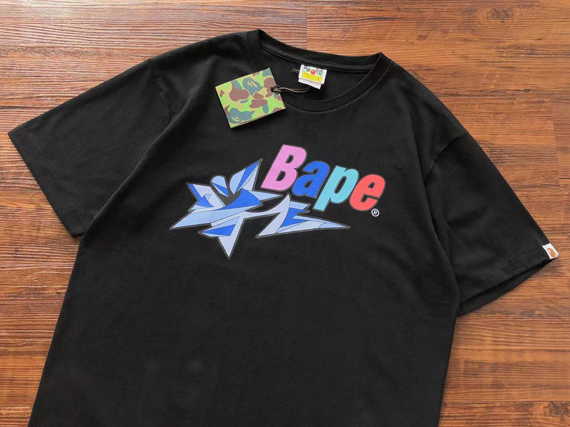 Camiseta Bape x LDG STA Preta