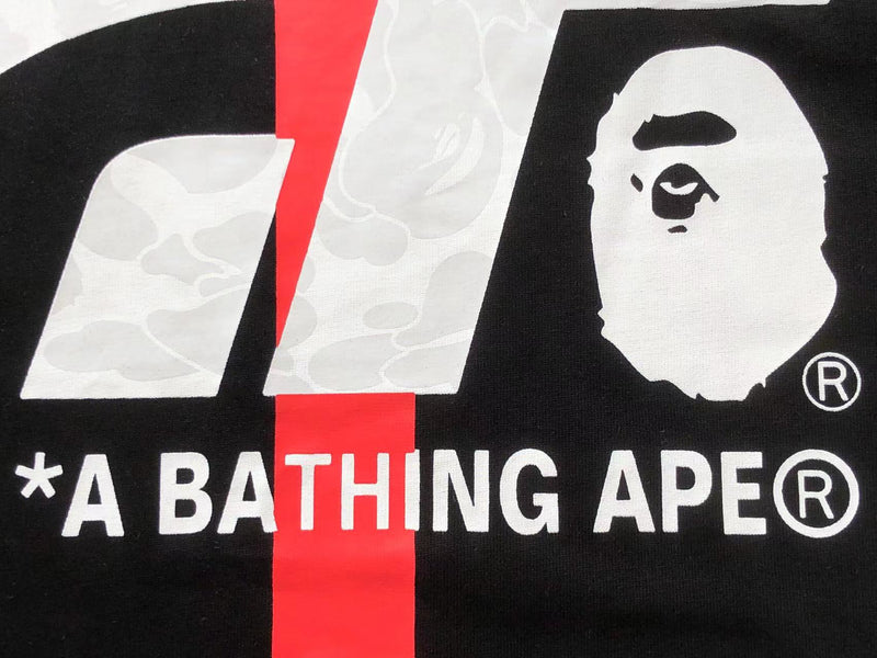 Camiseta Bape x Gram Turismo Preta