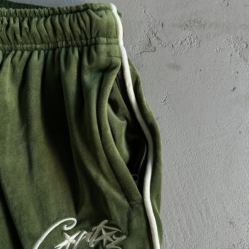 Calça Corteiz Allstarz VVS green