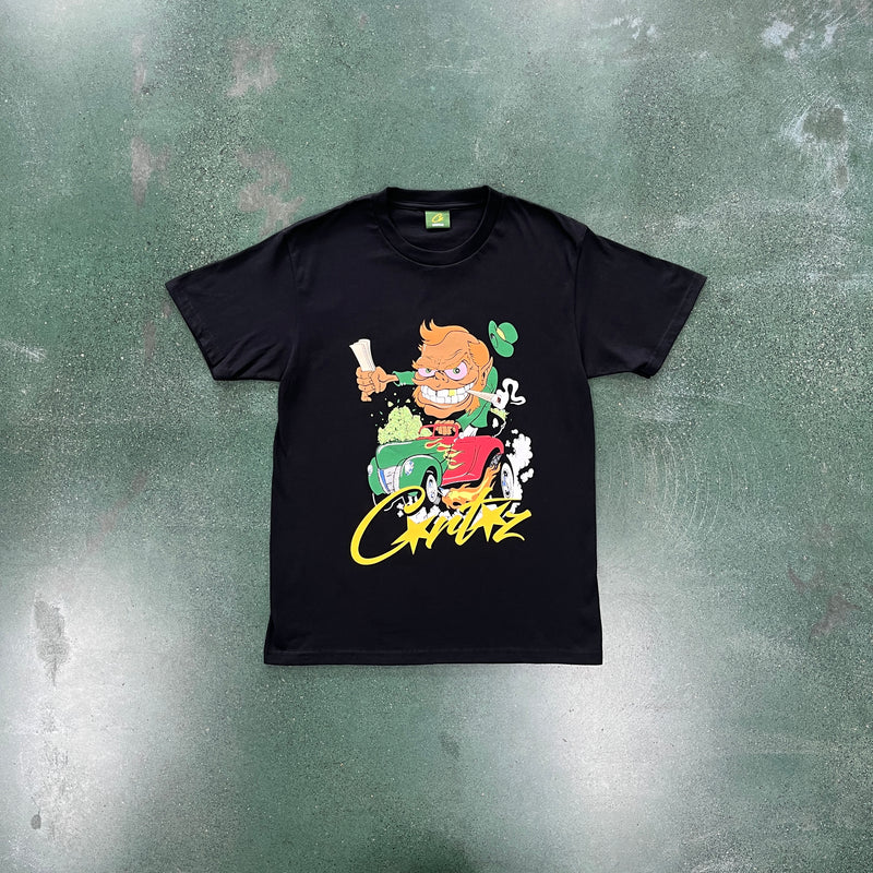 Camiseta Corteiz Leprechaun Preto