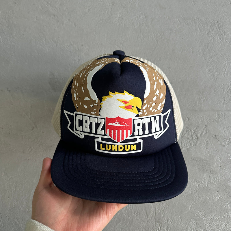 Boné Corteiz Eagle Trucker Azul