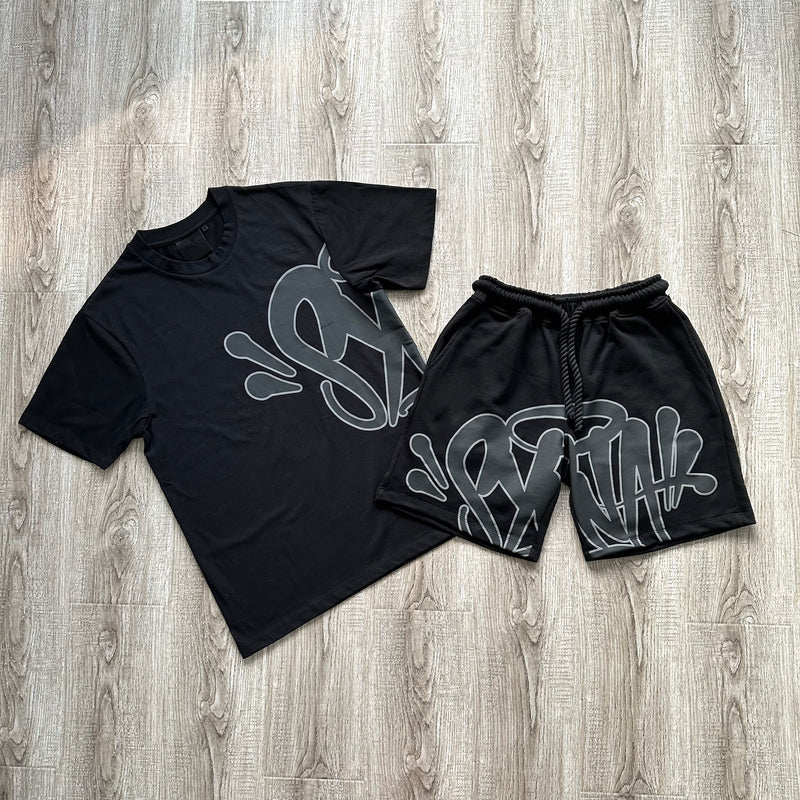 Conjunto SynaWorld Team Syna Twinset Preto