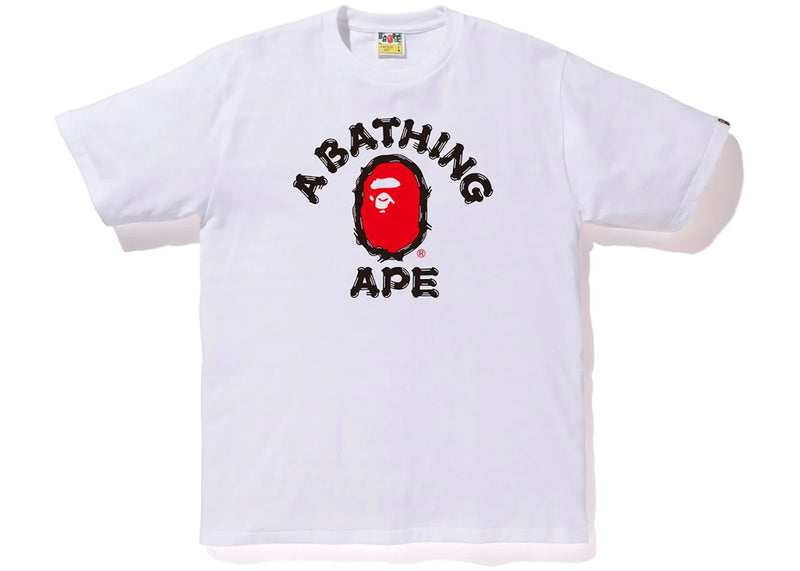 Camiseta Bape Brush College Tee