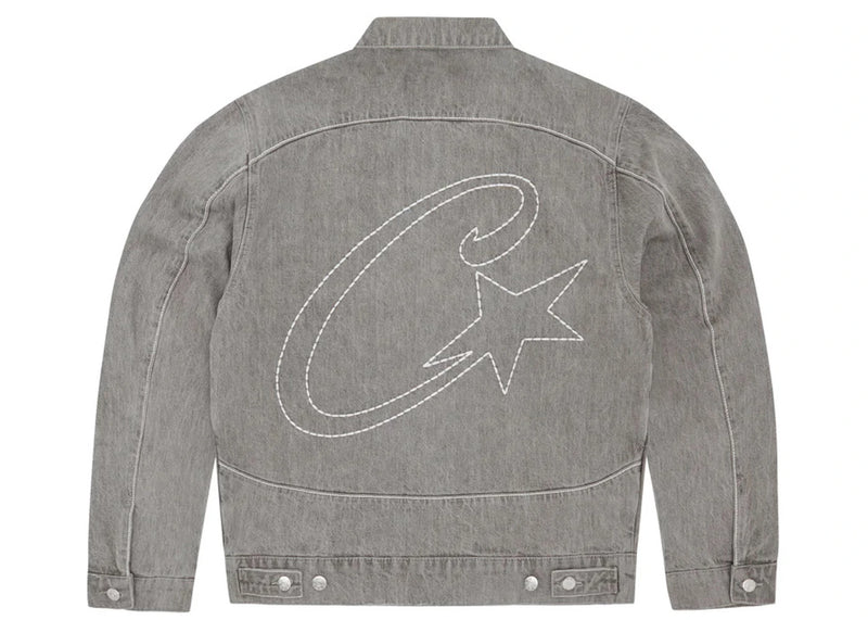 Jaqueta Corteiz C-Star Denim Trucker Jacket Grey