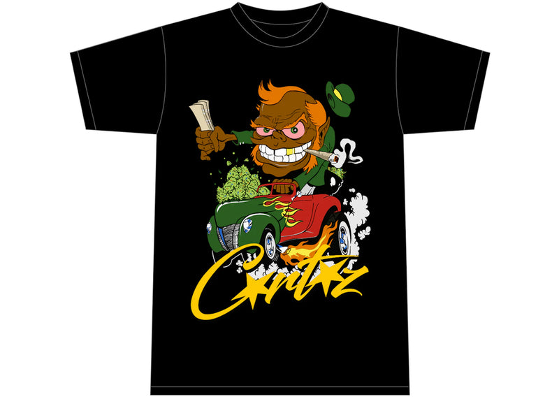 Camiseta Corteiz Leprechaun Preto