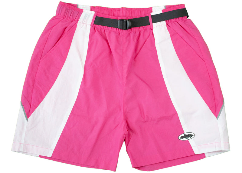Short Corteiz Alcatraz Sun & Rain Shorts-Pink