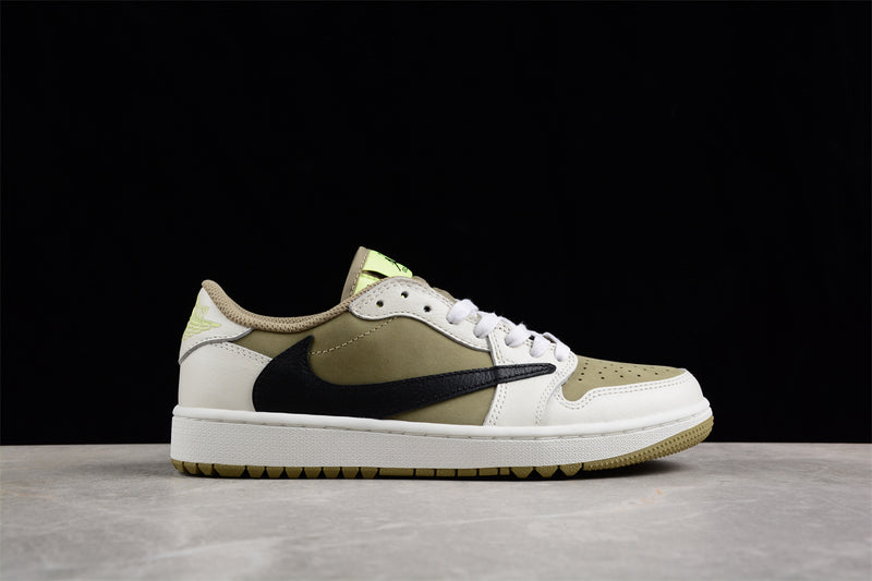 Travis Scott X Air Jordan 1 Low Golf Neutral Olive