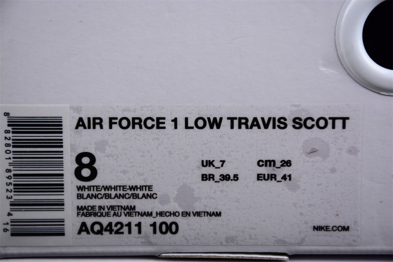 Nike Air Force 1 x Travis Scott "White"