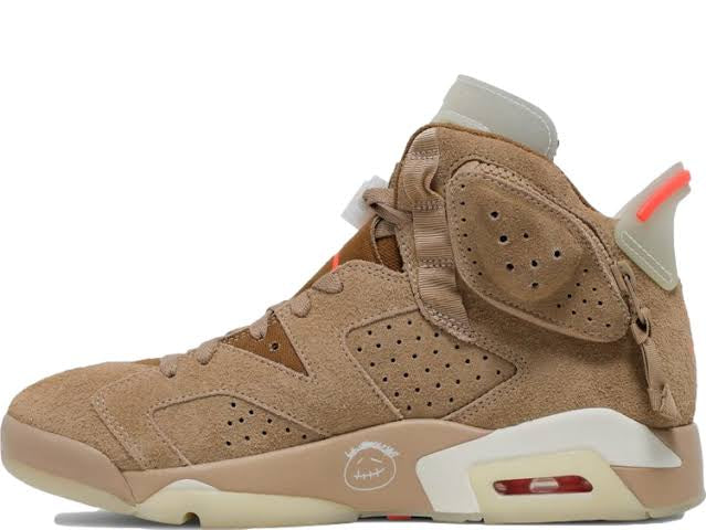 Travis Scott x Air Jordan 6 British Khaki