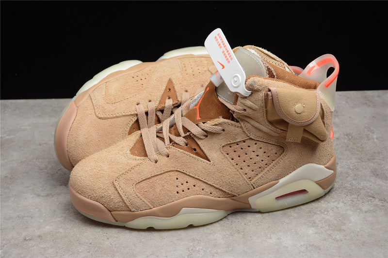 Travis Scott x Air Jordan 6 British Khaki