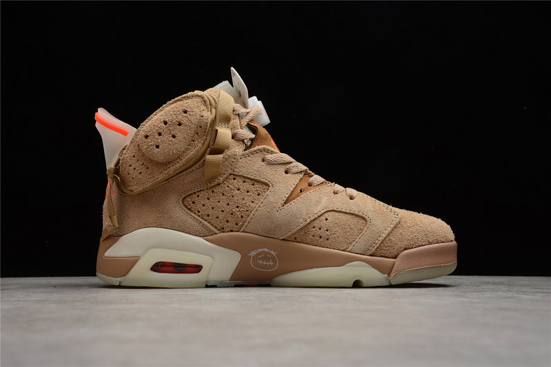 Travis Scott x Air Jordan 6 British Khaki