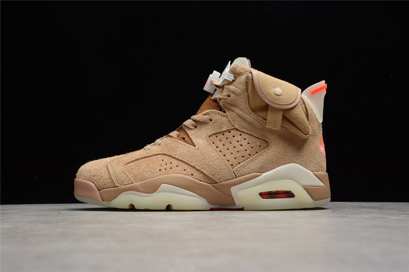 Travis Scott x Air Jordan 6 British Khaki