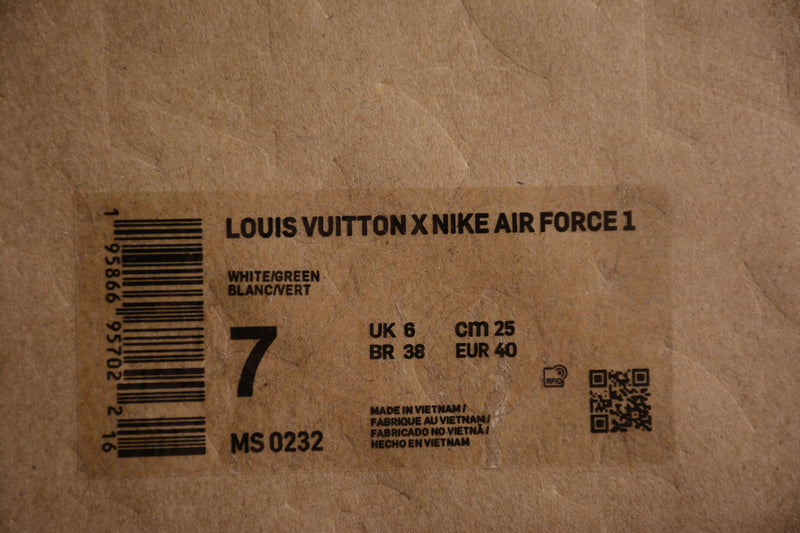 Air Force 1 Low X Louis Vuitton Virgil Abloh White Green