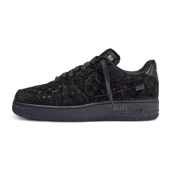 Louis Vuitton x Nike Air Force 1 Low By Virgil Abloh Black