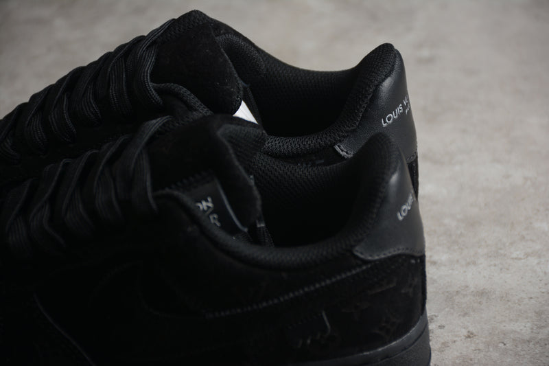 Louis Vuitton x Nike Air Force 1 Low By Virgil Abloh Black