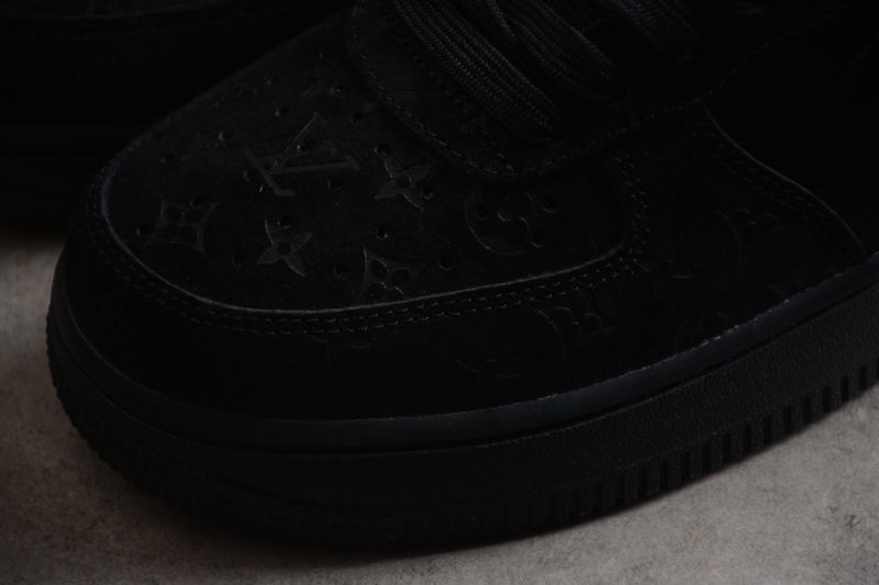 Louis Vuitton x Nike Air Force 1 Low By Virgil Abloh Black