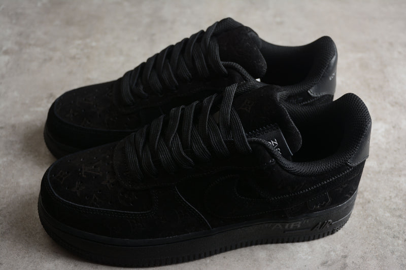 Louis Vuitton x Nike Air Force 1 Low By Virgil Abloh Black