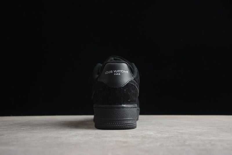 Louis Vuitton x Nike Air Force 1 Low By Virgil Abloh Black