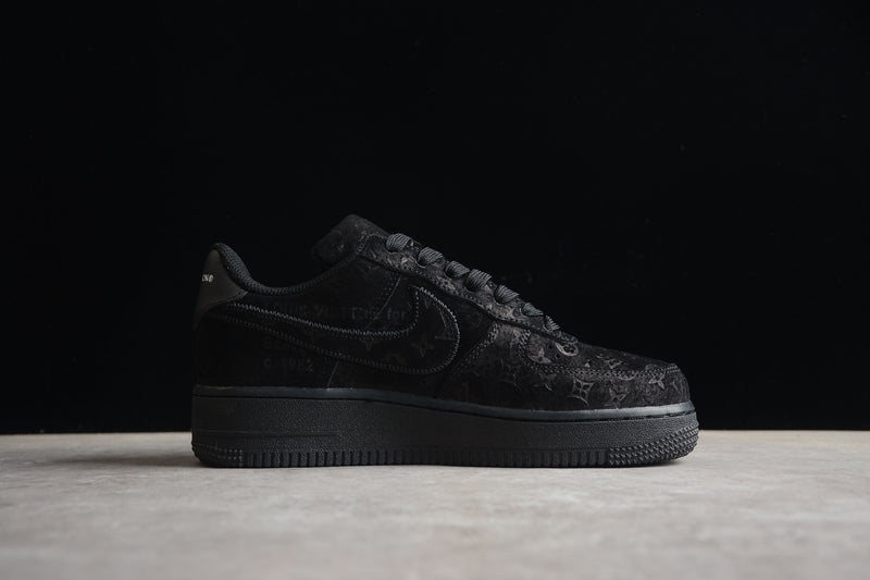 Louis Vuitton x Nike Air Force 1 Low By Virgil Abloh Black