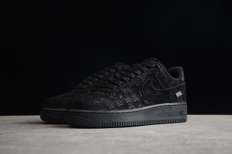 Louis Vuitton x Nike Air Force 1 Low By Virgil Abloh Black