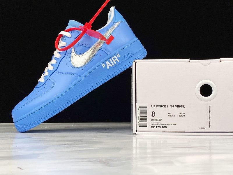 Off-White x Nike Air Force 1 MCA Blue